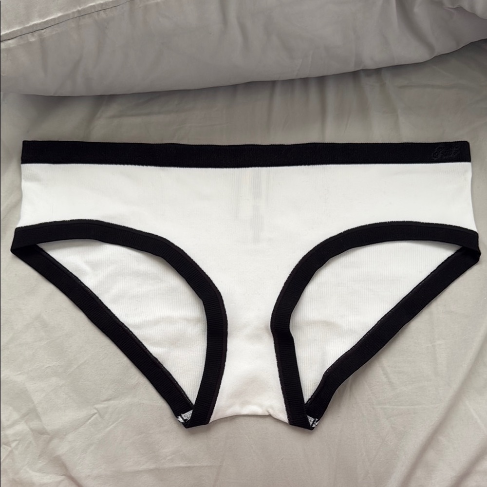 Black and White Bikini Briefs